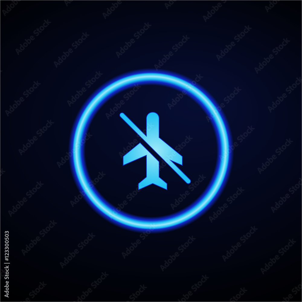 Glowing App Button - Dark Glowing App Button - Dark