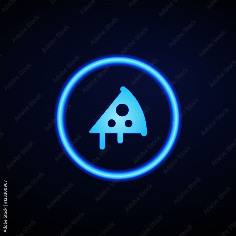 Glowing App Button - Dark Glowing App Button - Dark