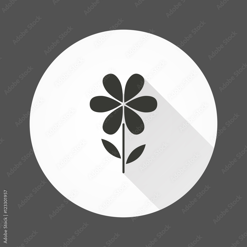 Flower - vector icon.