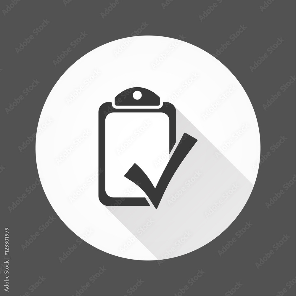 Checklist - vector icon. Checklist - vector icon.