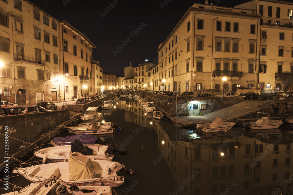 Livorno by night