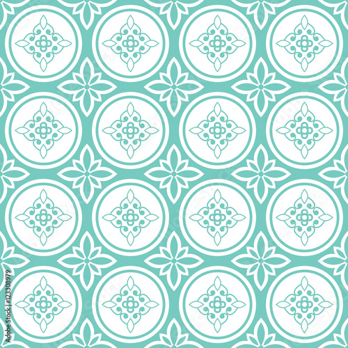 abstract seamless ornament pattern