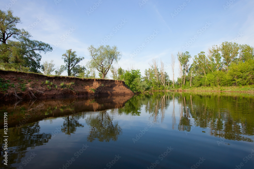 Obraz premium Spring on the River