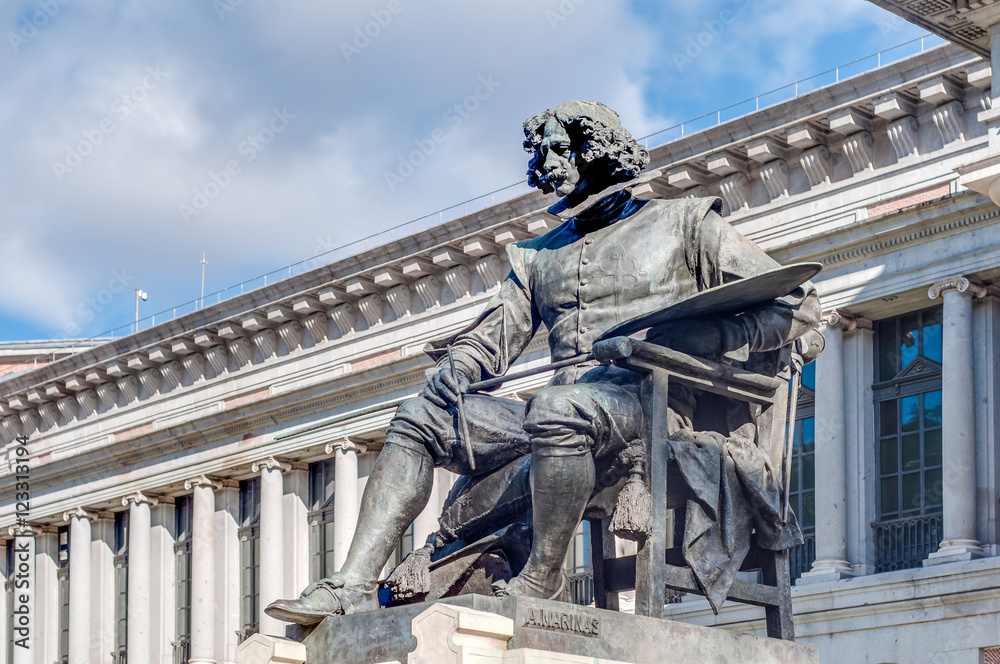 Fotografie Prado Museum in Madrid, Spain