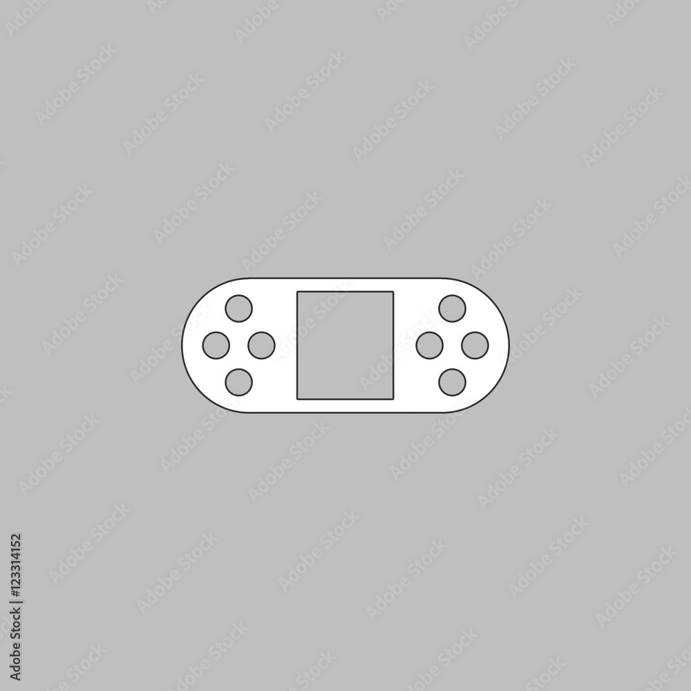 Fototapeta premium Game Console computer symbol