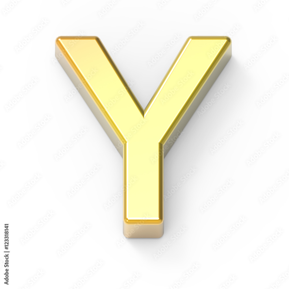 Matte gold font Y Matte gold font Y