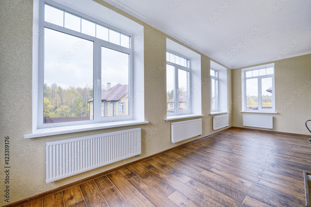 Fototapeta premium empty interior in modern house