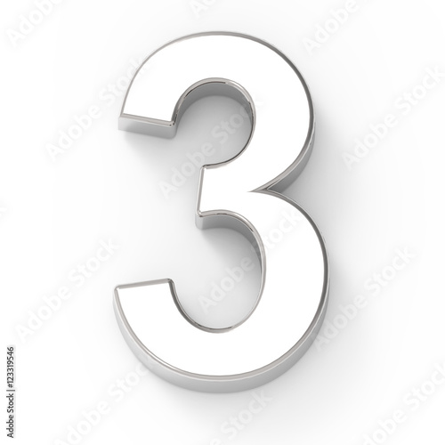 silver number 3