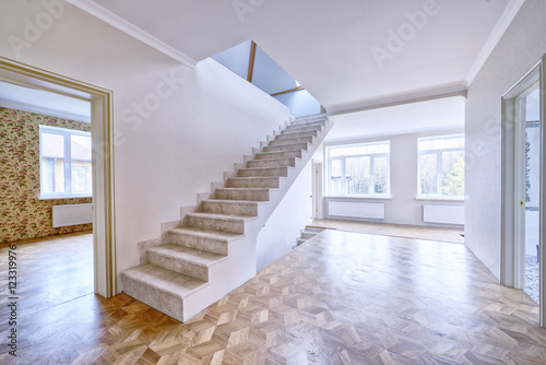 interior hall design in luxury country house   © vadim70 ovthinnikov