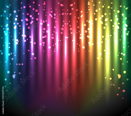 abstract glowing background