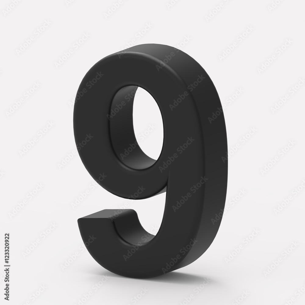 right black number 9 right black number 9