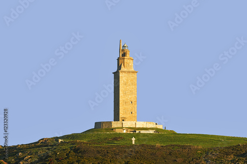 Hercules tower, Torre de Hercules, roman lighthouse , UNESCO world heritage © GDM photo and video