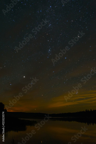 star lake sky milky way © Iri_sha