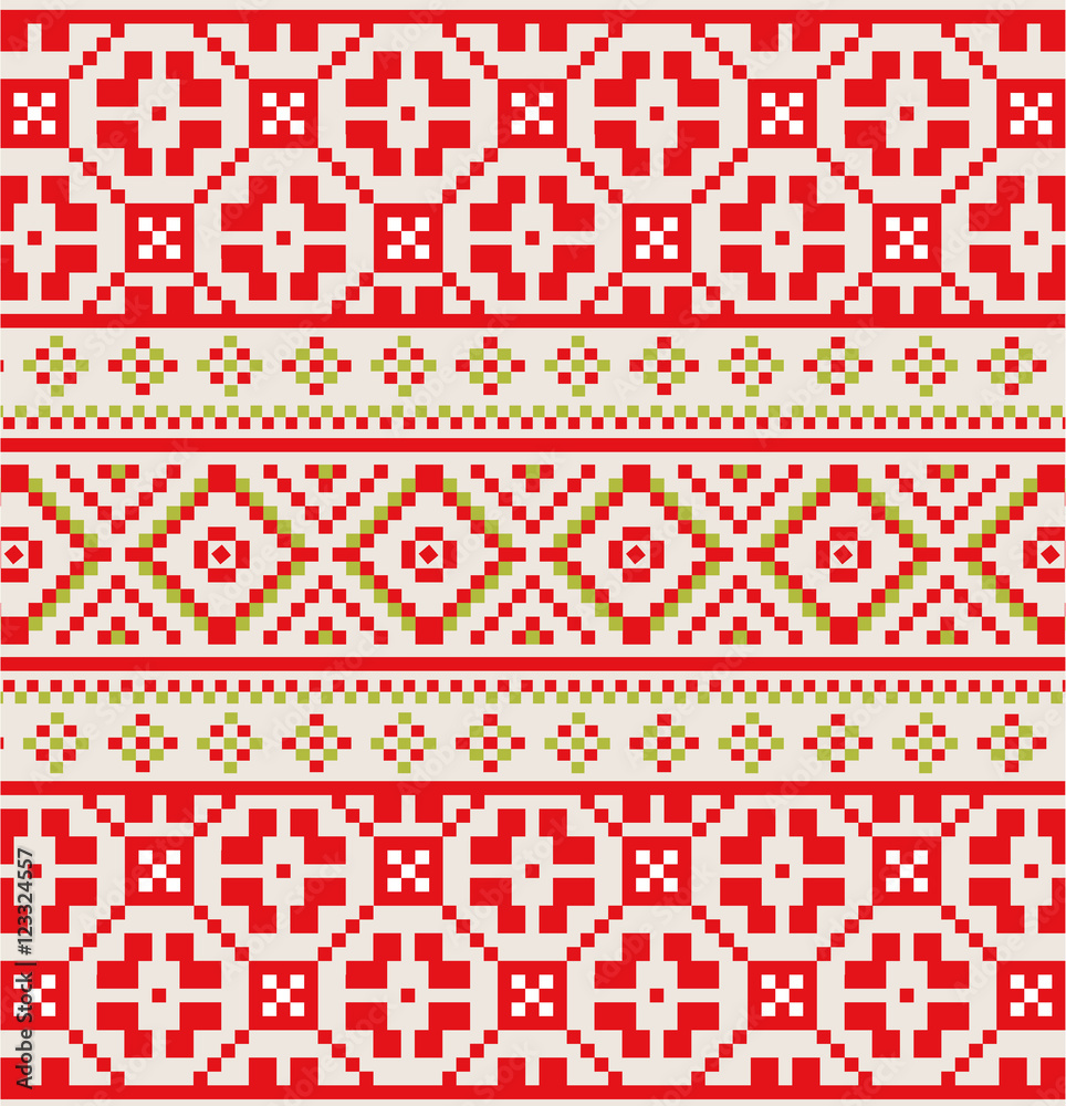 Christmas knitted pattern Christmas knitted pattern