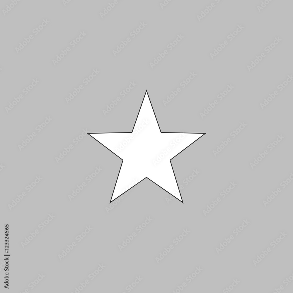 Clasic star computer symbol Clasic star computer symbol
