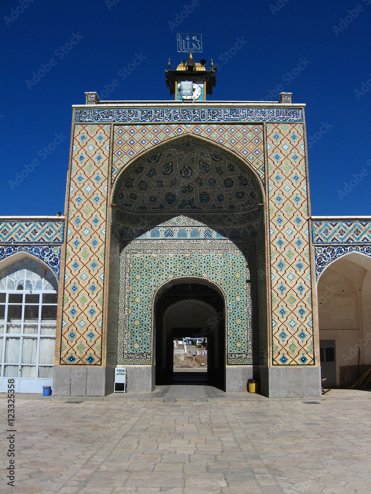 Friday mosque (Masjed-e-Jame) in Kerman, Iran