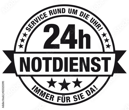 24h Notdienst - Service rund um die Uhr! Immer für Sie da!
