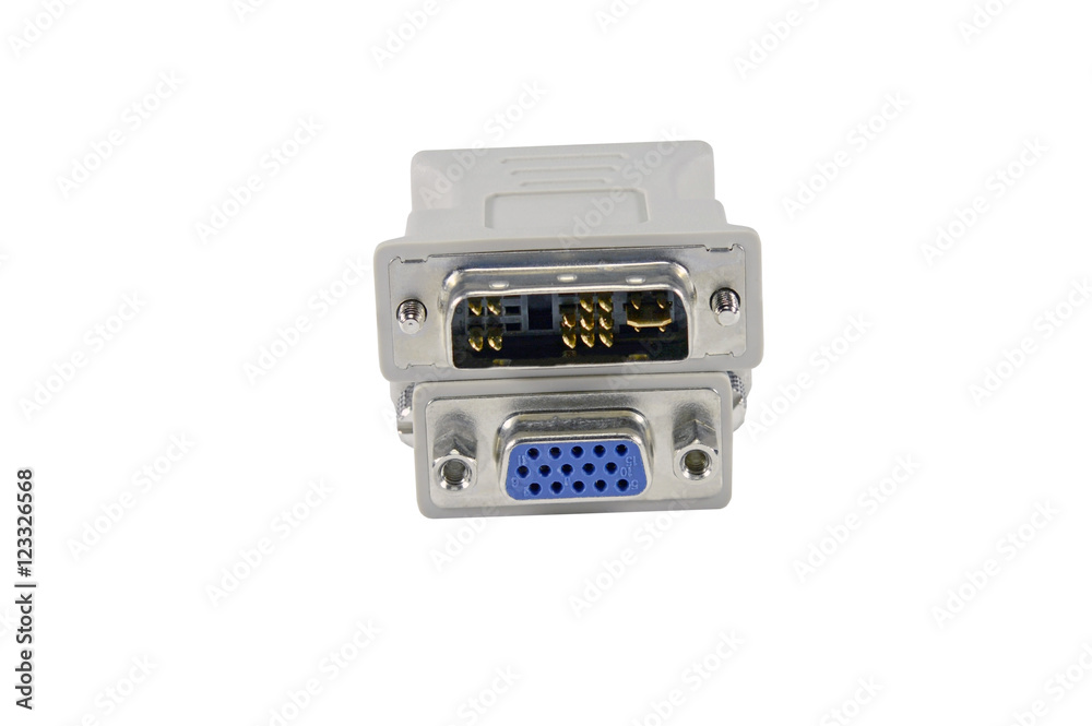 DVI to VGA adapter DVI to VGA adapter