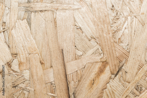 Pressed wooden panel background - OSB