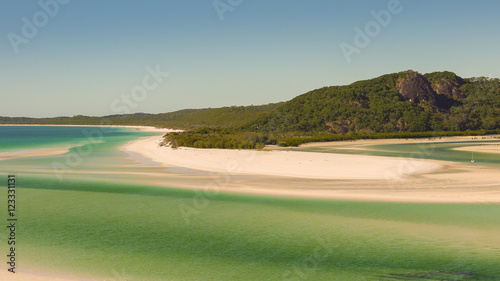 Whitehaven Beach in Queensland, Australien photo