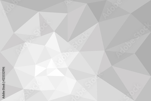 vector polygonal grey gradient rectangle background photo