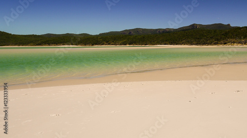 Whitehaven Beach in Queensland  Australien