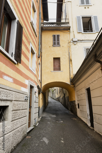 Lovere (Bergamo, Italy), old street