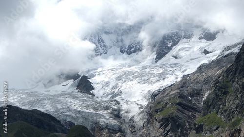 Switzerland glacier