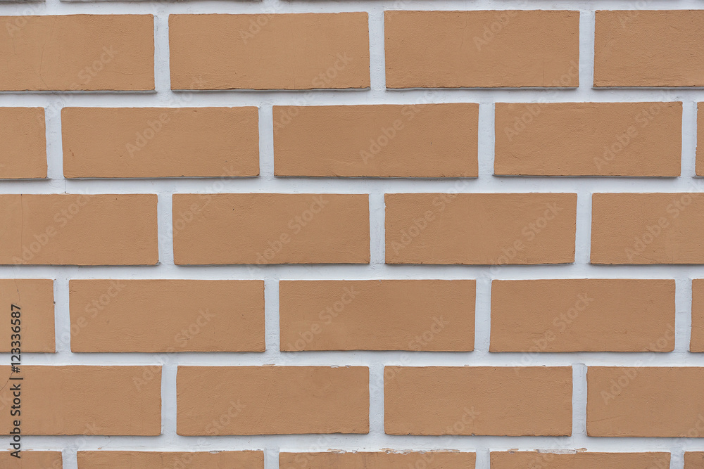 Obraz premium New brick wall