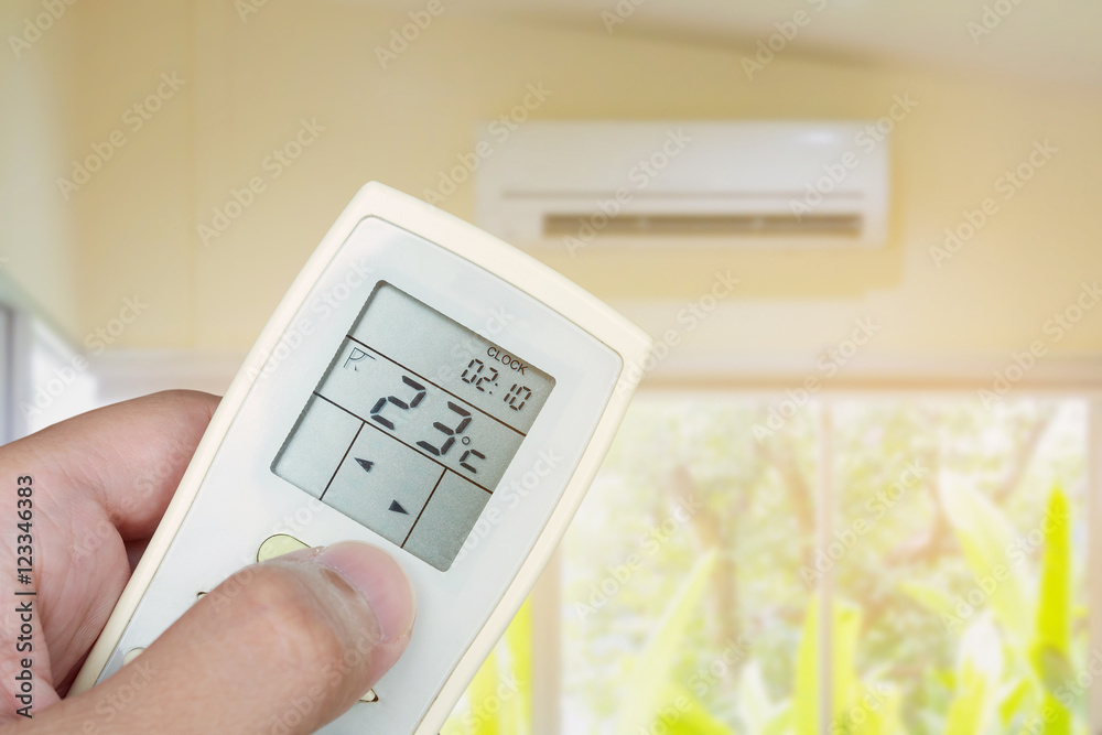 Hand hold remote control open air conditioner Hand hold remote control open air conditioner