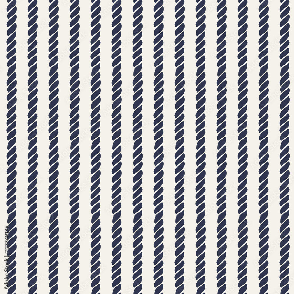 Marine rope line seamless pattern Marine rope line seamless pattern
