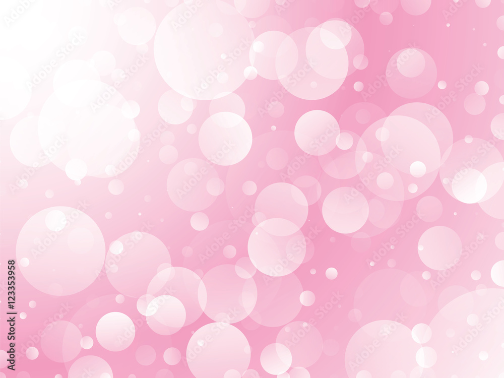 abstract pink circles design