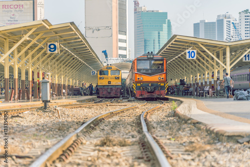 Photography Bangkok Railway Station