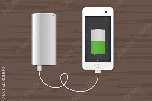 mobile phone with powerbank