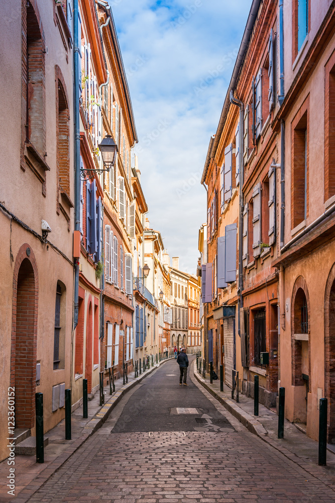 Rue toulousaine, Occitanie en France