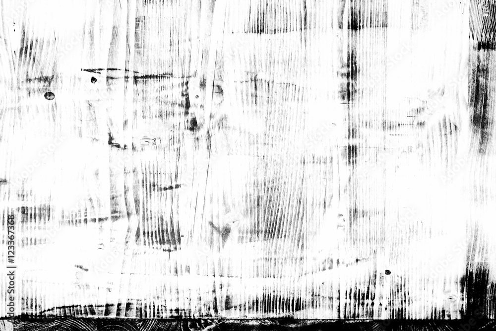 Fototapeta premium Black and white old wood grain texture background