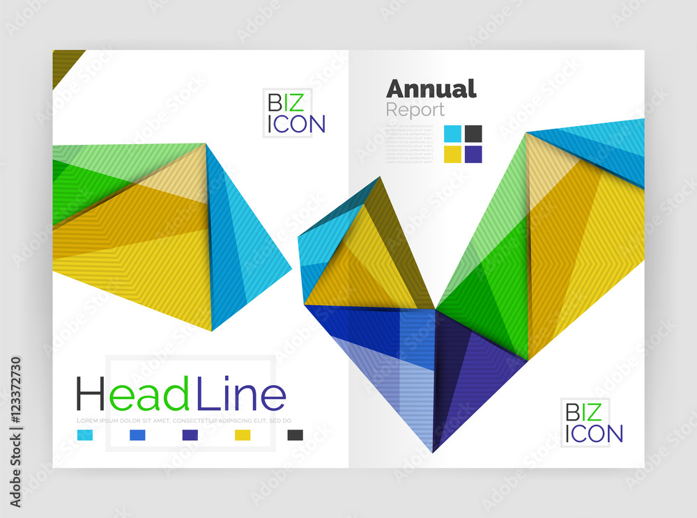 Low poly annual report