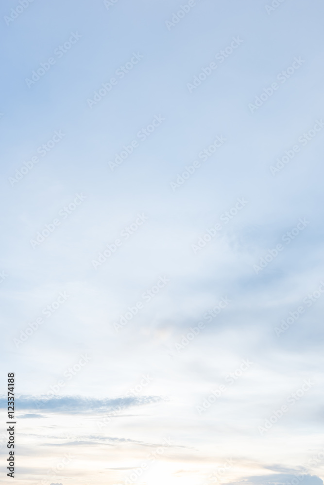 peaceful sky background