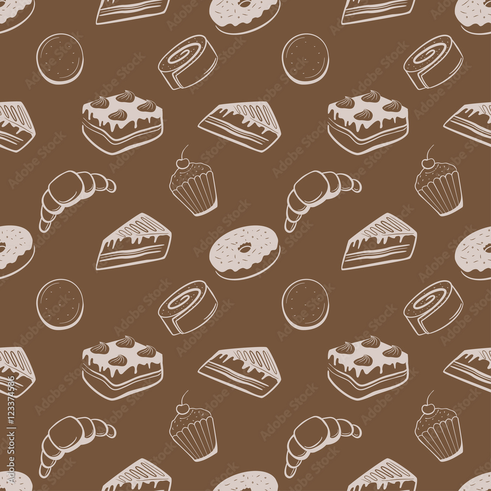 Confectionery vector pattern
