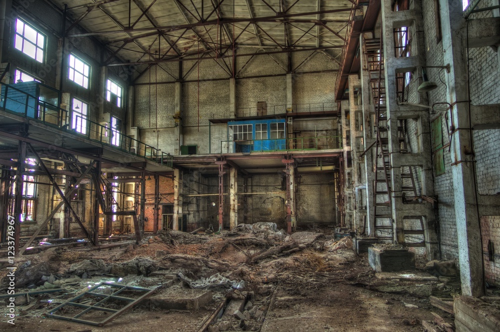 Abandoned Excavator Plant, Voronezh, Russia