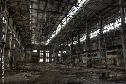 Abandoned Excavator Plant  Voronezh  Russia