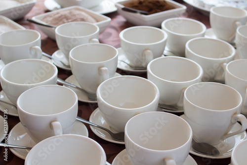 many white cup