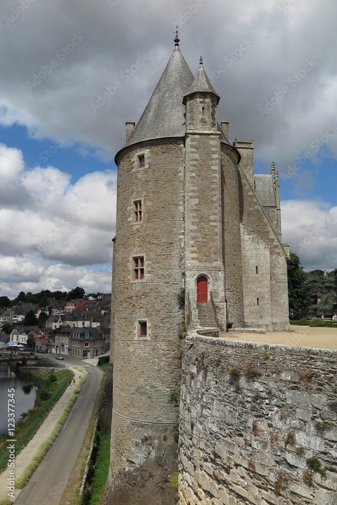 Fototapeta premium Josselin - Château de Rohan