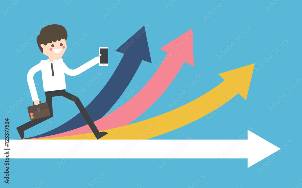 confident businessman hold briefcase running with navigator choo confident businessman hold briefcase running with navigator choo