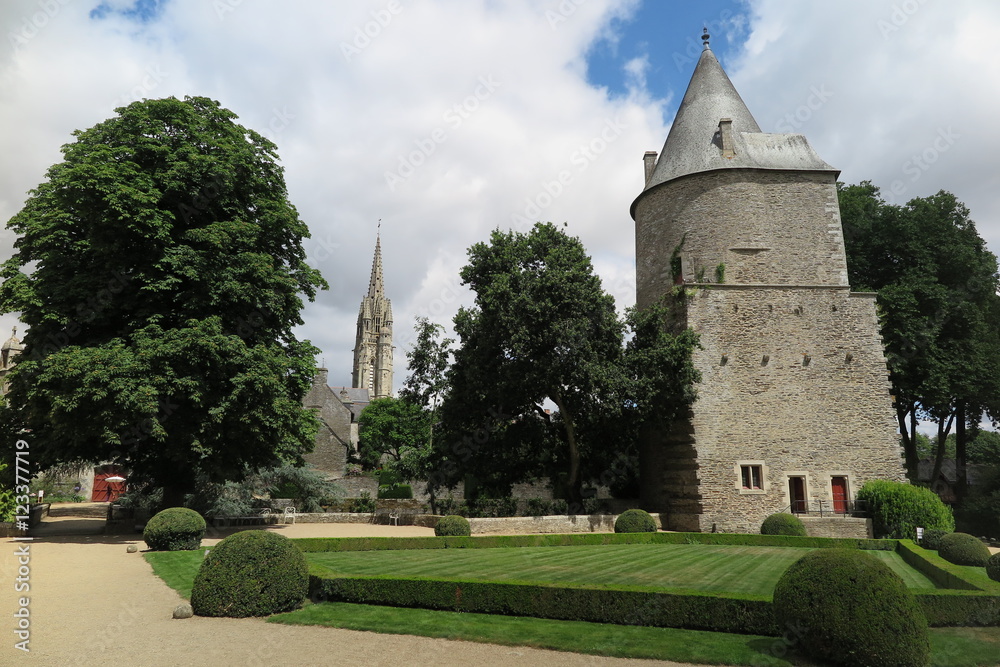 Fototapeta premium Josselin - Château de Rohan