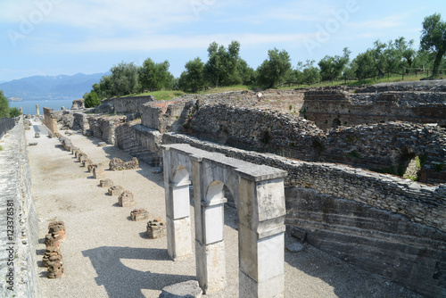Ruins of the villa of catullus