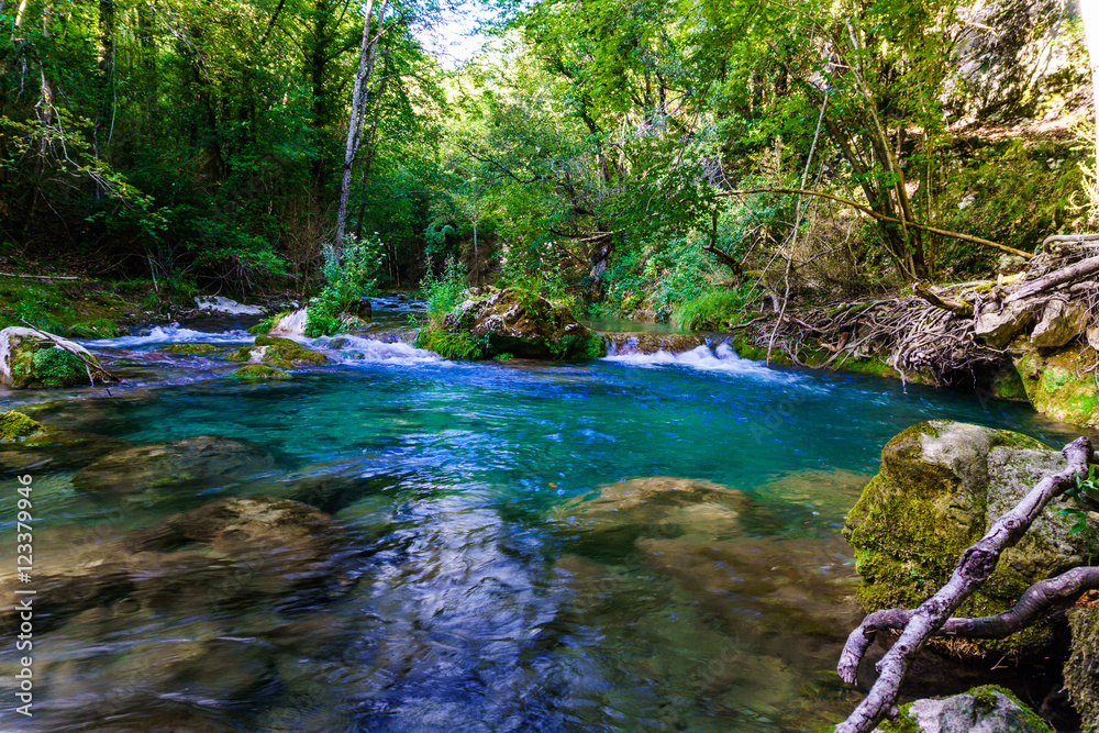Obraz premium Tropical swimming hole