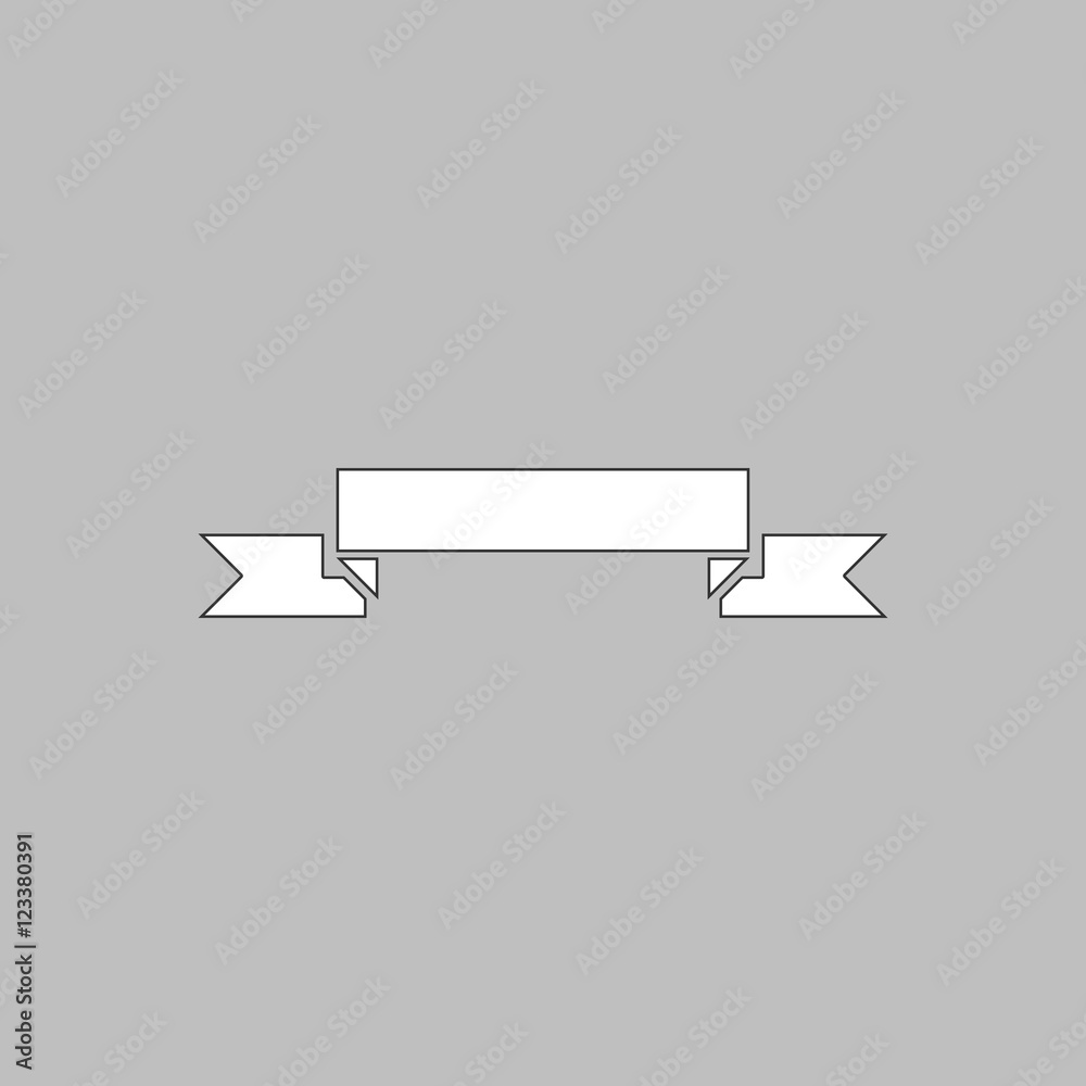 ribbon computer symbol Stock Vector | Adobe Stock