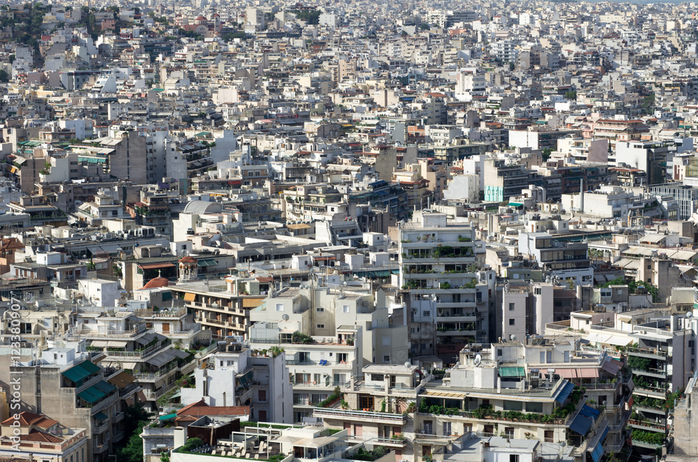 panoramic view of the Thessaloniki city panoramic view of the Thessaloniki city