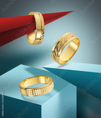 Many wedding rings 